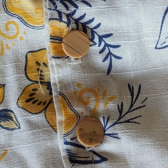 Haute Hippie Coastal Cottage Rope Strap Sundress | Linen Look Boho Dress Sz 3T - Picture 7 of 13